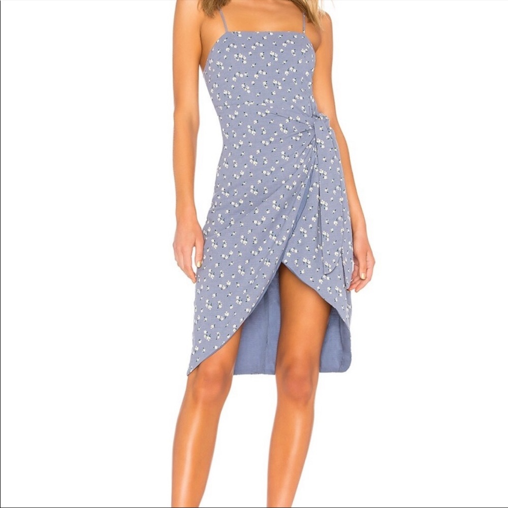 MAJORELLE Anna dress (blue ditsy)